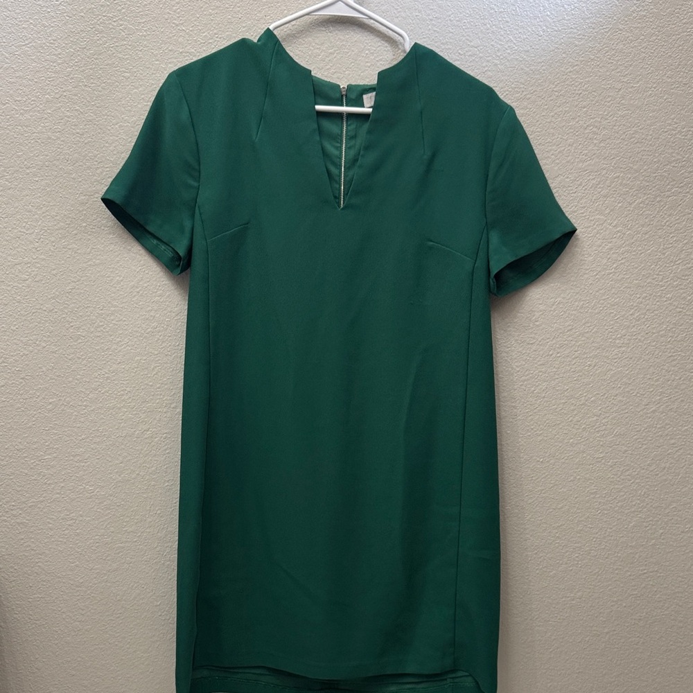 1. State Emerald Short Sleeve Mini Dress